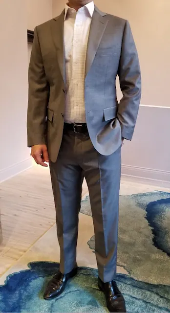 Clients tailoring photograph