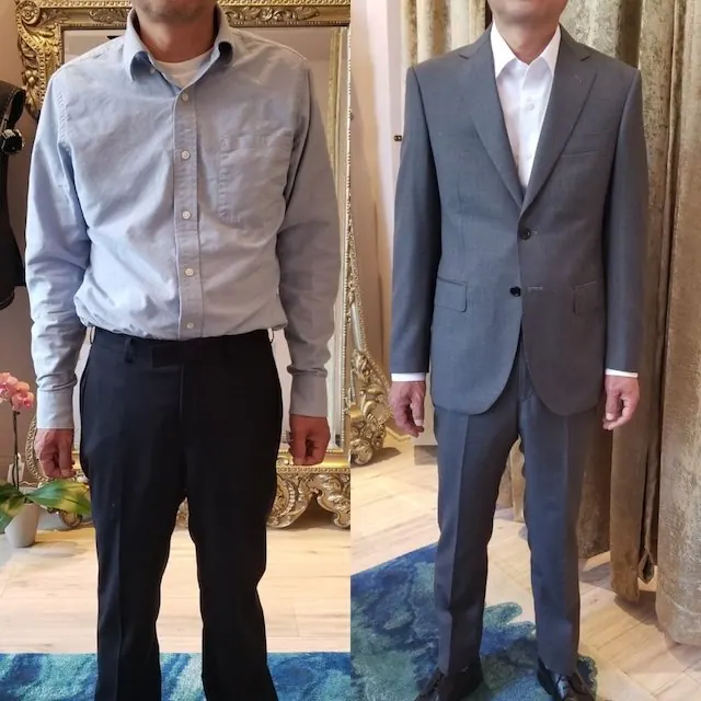 Clients tailoring photograph