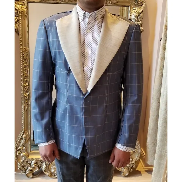 Clients tailoring photograph