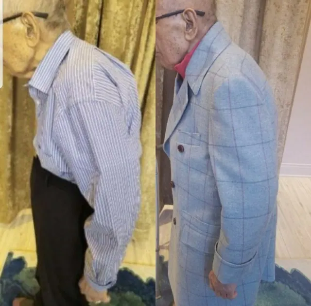 Clients tailoring photograph