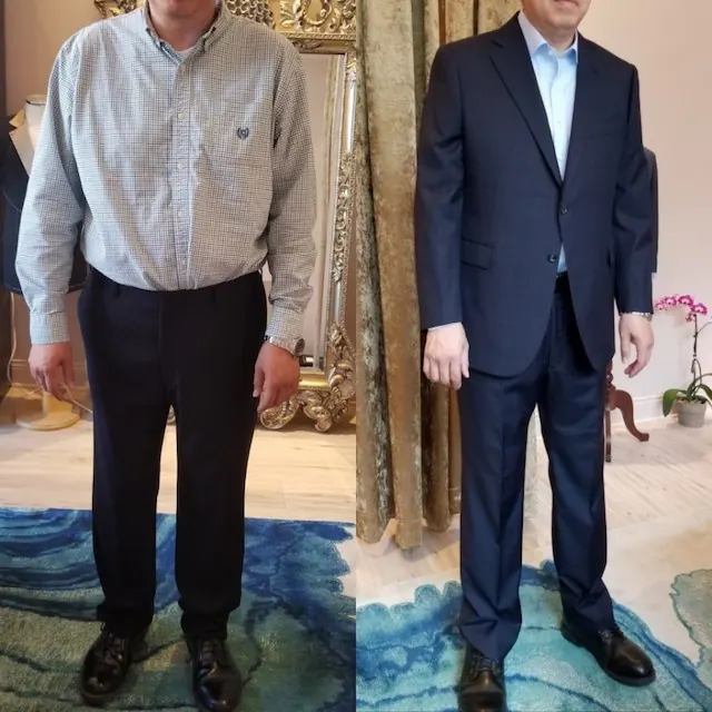 Clients tailoring photograph