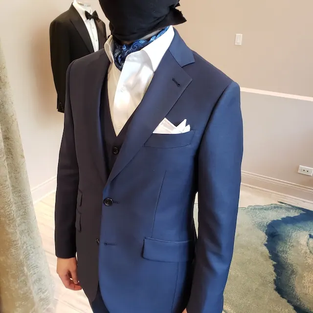 Clients tailoring photograph