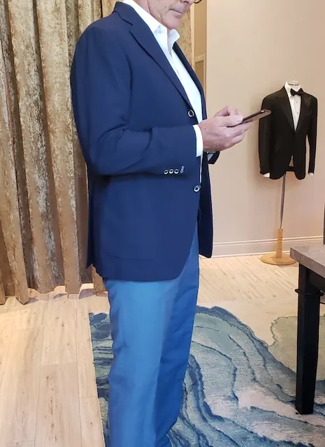 Clients tailoring photograph