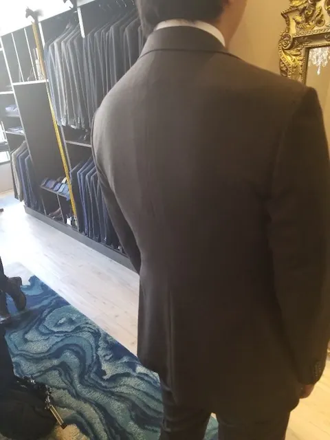 Clients tailoring photograph
