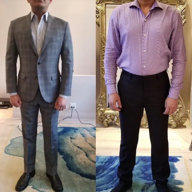 Clients tailoring photograph