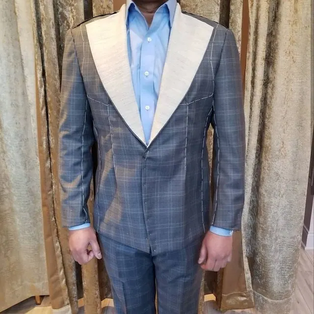 Clients tailoring photograph