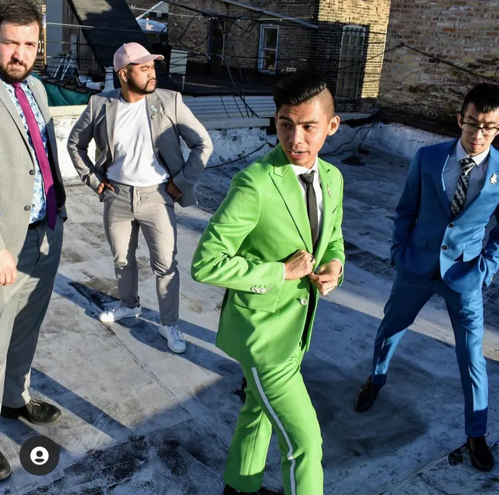 Wedding tailoring photograph